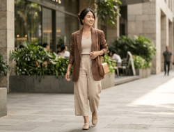 7 Trik Styling Pakaian Warna Netral untuk Tampil Mewah