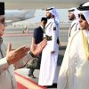Prabowo Sambut Menteri Pertahanan Qatar di Istana Merdeka